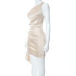 Crossbody Sleeveless Slim Fit Dress - Image 4