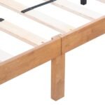 LuneluX_Home – Queen Size Solid Wood Platform Bed Frame - Image 3