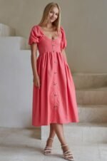 Adeles Midi Dress - Image 3