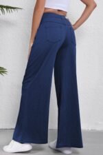 Sail Blue Medium Wash Straight Leg Loose Casual Jeans - Image 5