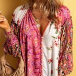Fashion Floral Print DressShirt