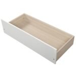 LuneluX_Home – Full-Over-Full Bunk Bed with Storage Drawers (White) - Image 4