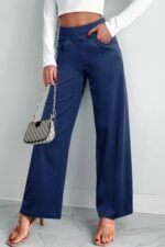 Sail Blue Medium Wash Straight Leg Loose Casual Jeans - Image 3