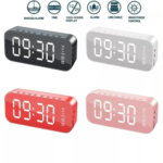 LED Display Alarm Clock Wireless Bluetooth Speakers - Image 5