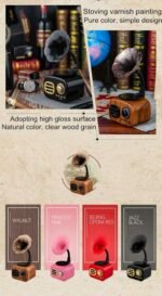 Retro Radio Wireless Mini Portable Bluetooth Stereo Speaker - Image 3