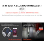 2021 New Wireless Headset HIFI Stereo Bluetooth Headphones - Image 4