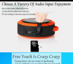 Mini Portable Waterproof Bluetooth Speaker with Suction Cup - Image 3