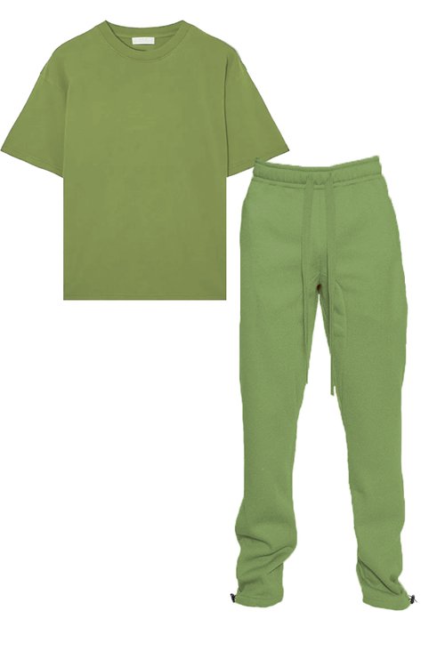 data-34.jpg Drop Shoulder and Ankle Toggle Sweat Set - Image 1