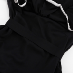 Graceful And Fashionable Bell Sleeve Ruffle Dress - Image 9
