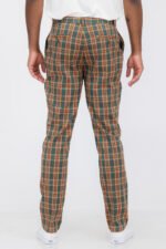 Plaid Slim Fit Trouser Pants SR001 - Image 3