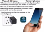 1080P Hisilicon Wifi Loop Recording Spy Camera - Image 3