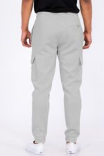 Cotton Blend Cargo Joggers J114 - Image 3