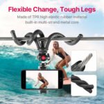 Black Octopus Mobile Phone Clip Gimbal Tripod Set - Image 5