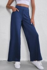 Sail Blue Medium Wash Straight Leg Loose Casual Jeans - Image 7